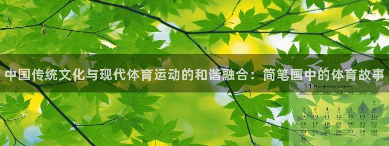 蓝狮在线体育2：中国传统文化与现代体育运动的和谐融合：简笔画中的体育故事