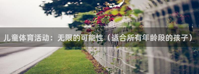 意昂3平台登录注册：儿童体育活动：无限的可能性（适合所有年龄段的孩子）